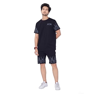 WEET Cotton T-Shirt and Shorts Set for