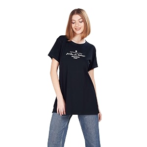 WEET Womens Relaxed Fit Long Length T-Shirt