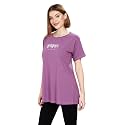 WEET Women Long Length Cotton T-Shirt