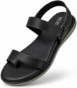 weewalk Women Flats Sandal Black 7