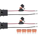 Weewooday 2 Pcs Wire Harness Connector Compatible Wheels Power Battery