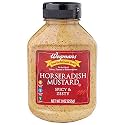 Wegmans Horseradish Mustard - Spicy & Zesty - 9 Oz. (2 Pack)