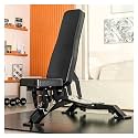 Weight Bench for Home Gym, Workout Bench Made Thick Steel Pipe,Capacity Adjustable Back,Seat Incline for Full Body Strength Training