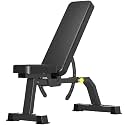 Weight Bench, Workout Bench Capacity, Adjustable Back and Seat Incline for Home Gym Dumbbell Exercise and Full Body Strength Training