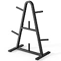 Weight Plate Rack 400LBs, Weight Tree Holder for Home Gym, Barbell & Bumper