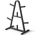 Weight Plate Rack 400LBs, Weight Tree Holder for Home Gym, Barbell & Bumper