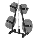 Weight Plate Tree Rack for 1" & 2" Plates, 560lbs Capacity