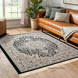 weighted economical silk touch carpet approx 4 x 6 feet 120x180