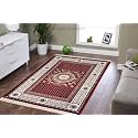 Weighted Economical Silk Touch Carpet, Approx 4 x 6 Feet (120x180)