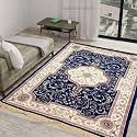 Weighted Economical Silk Touch Carpet, Approx 4 x 6 Feet (120x180)
