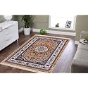 Weighted Economical Silk Touch Carpet, Approx 4 x 6 Feet (120x180)