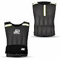 Weighted Vest – Comfortable, Durable, Adjustable | Heavy-Duty Fabric, Phone Pocket, Reflective Strips | Ideal for Running, Gym, Cardio &amp; Strength Training (Black, 7.5 KG)