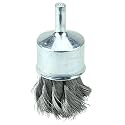 Weiler 10213 1-1/8" Knot Wire End Brush, .0104" Stainless Steel Fill, Made in the USA (Pack of 10)