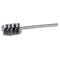 Weiler 21082 3/8" Power Tube Brush, .004" Stainless Steel Wire Fill, 1" Brush Length, Made in the USA (Pack of 10)