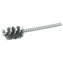 Weiler 21144 11/16" Power Tube Brush, 0.005" Steel Wire Fill, 1" Brush Length, Made in the USA (Pack of 10)