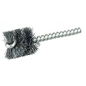 Weiler 21148 15/16" Power Tube Brush, 0.005" Steel Wire Fill, 1" Brush Length, Made in the USA (Pack of 10)