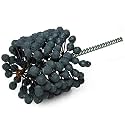 Weiler 34260 Crossflex Heavy Duty Bore Brush 3 Diameter 240SC Grit