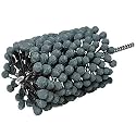 Weiler 34281 Crossflex Heavy Duty Bore Brush 4-1/4 Diameter 320SC Grit, White
