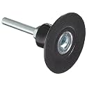 Weiler 51551 Tiger 1/4" Stem, 2" Diameter, Non-Woven Surface Conditioning Plastic Button Style Back-Up Pad