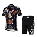 Weimostar Children Cycling Jersey Set Clothing Boys Girls Shorts Pad Suits