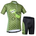 Weimostar Children Cycling Jersey Set Clothing Boys Girls Shorts Pad Suits