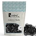 WEIRD Cobbler Nails 1/2 Inch (100 Nails) | Brass Material | Rust Resistant | Flat Head Nails for Shoe Repair, Footwear Soles, Furniture, Handicraft & DIY Projects