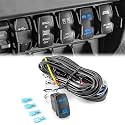 WeiSen 180W Rear Lights Wiring Harness Kit Fit for Polaris RZR Ranger