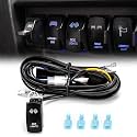 WeiSen 180W Side Light Wiring Harness Fit for Polaris RZR Ranger General