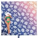 WEKAPO Beach Blanket Waterproof Sandproof Oversized, Extra Large Beach Mat Sand Free, Lightweight & Compact Sand Free Mat with 5 Stakes & 4 Corner Pockets