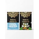 WEKTU Premium Herbal Hookah Flavour, Cool Water and Pan Blast, No Tobacco, No Nicotine, Pure Plant Extracts