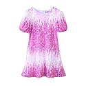 WELAKEN Girls Sparkly Sequin Dress Puff Sleeve for Kids Party Birthday