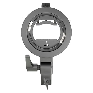 welborn s bracket s-type elinchrom s mount holder - flash mounting solution for speedlite  snoot  and softbox - elevate your photography