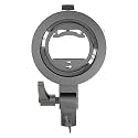 Welborn S Bracket S-Type Elinchrom S Mount Holder - Flash Mounting Solution for Speedlite , Snoot , and Softbox - Elevate Your Photography
