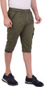 Welcy Solid Men Three Fourths