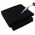 Welding Blanket Fireproof 4x6 Feet – Matace Carbon Felt Soldering Mat & Pad, 5mm Flame Retardant Fabric, Heat Shield for Brazing, Automotive Repair, Grill & Smoker, HVAC Plumbing, Black