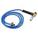 Welding Torch All-Copper Liquefied Gas with Hose for Copper Aluminum Stainless Steel Repair and Soldering, Jewelry Making, Auto and Plumbing Works, Portable 2.5m or 5m Tube<(C)