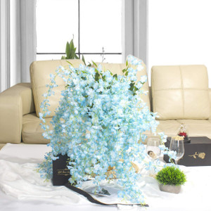well art gallery clear westeria artificial flower