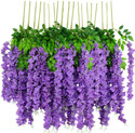 well art gallery Purple Westeria Artificial Flower