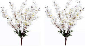 well art gallery well art gallery artificial flower blossom for home decoration white peach blossom artificial flower