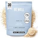 Be Well by Kelly Grass Fed Vanilla Protein Powder Organic