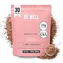 Be Well by Kelly Grass Finished Clean Chocolate Protein Powder Organic