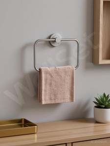 well set stainless steel towel ringnapkin holderhangerbathroom accessories 7 inch 1 bar towel rod stainless steel pack of 1