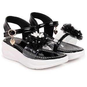 fashion kids designer sandals size chart in image