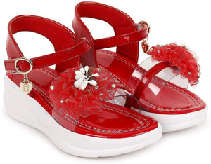 Well Wear Girls Velcro Strappy Sandals