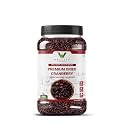 WELLAYA Premium Dried Whole Cranberries - 1kg | No Fat and Low Calories | High Nutrient and Antioxidant Cranberry Whole Superfood Berries