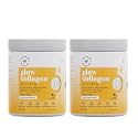 Wellbeing Nutrition Glow Collagen with Glutathione | Collagen Supplements for Women &amp; Men | Marine Collagen Powder with SkinAx², Resveratrol, Bromelain &amp; Goji Berry | 250g - Pina Colada Flavor
