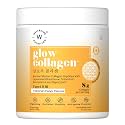 WELLBEING NUTRITION Glow Collagen with Glutathione|Collagen Supplements Marine Collagen Powder with SkinAx², Resveratrol, Bromelain & Goji Berry|250g - Pina Colada Flavor, 1 count, 25 servings