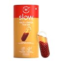 Wellbeing Nutrition Slow Multivitamin & Vegan Omega 3 for Women Biotin, CoQ10, B-Complex, Iron, Zinc, Chromium, +22 Vitamins & 10 Antioxidants | Skin Radiance, Energy, Metabolism, PMS |60 Veg Capsules
