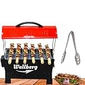 Electric amp Non-Electric Barbecue Grill Dual Functionality