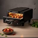 Wellberg Electric Tandoor with Auxiliary Equipment (Black) (14 Inch)